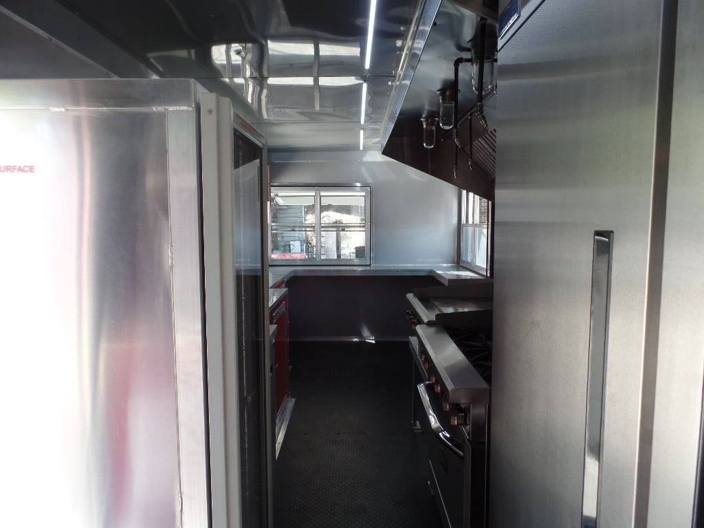 8.5′ x 22′ Red Concessions Food Trailer With Appliances — photo 14