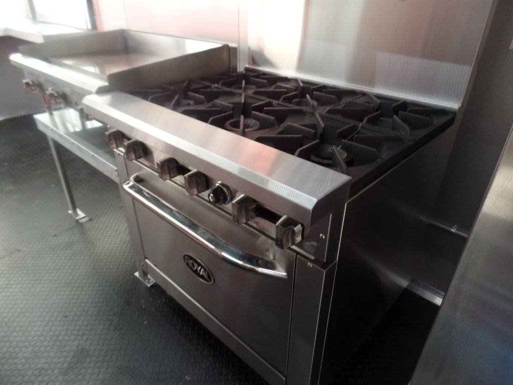 8.5′ x 22′ Red Concessions Food Trailer With Appliances — photo 5