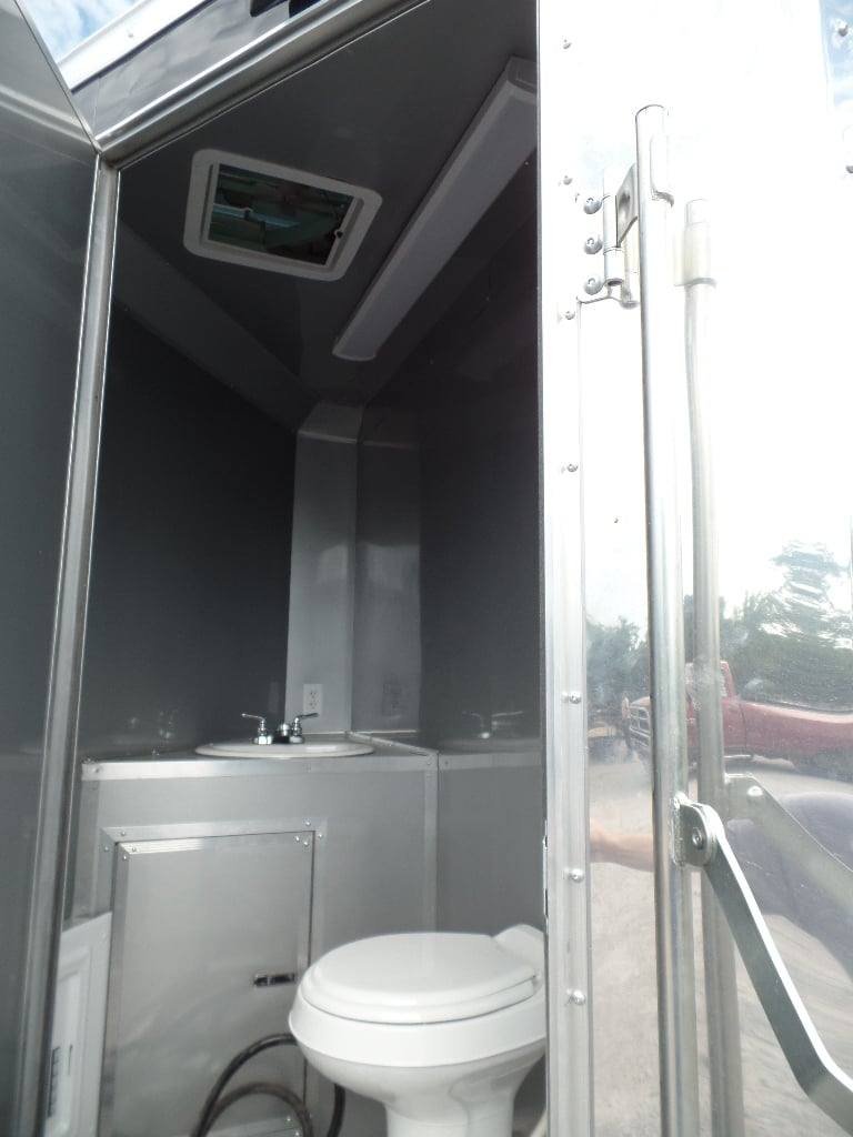 8.5′ x 20′ Concession Trailer Black Food Event Catering — photo 8