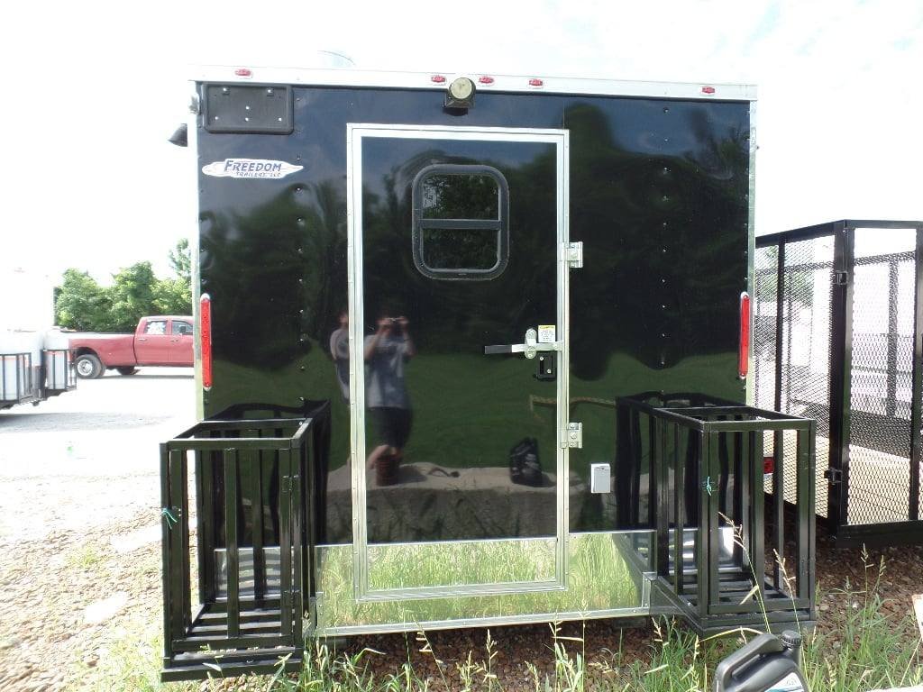 8.5′ x 20′ Concession Trailer Black Food Event Catering — photo 10