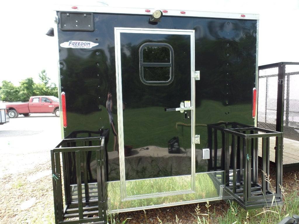 8.5′ x 20′ Concession Trailer Black Food Event Catering — photo 3