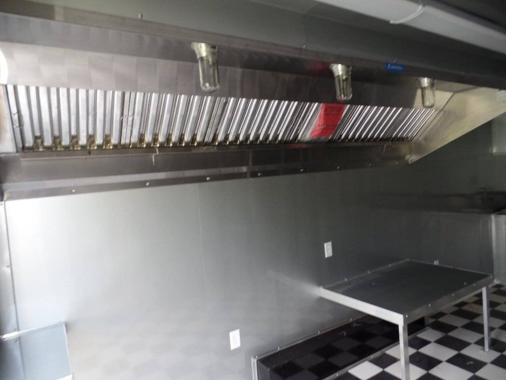 8.5′ x 20′ Concession Trailer Black Food Event Catering — photo 13