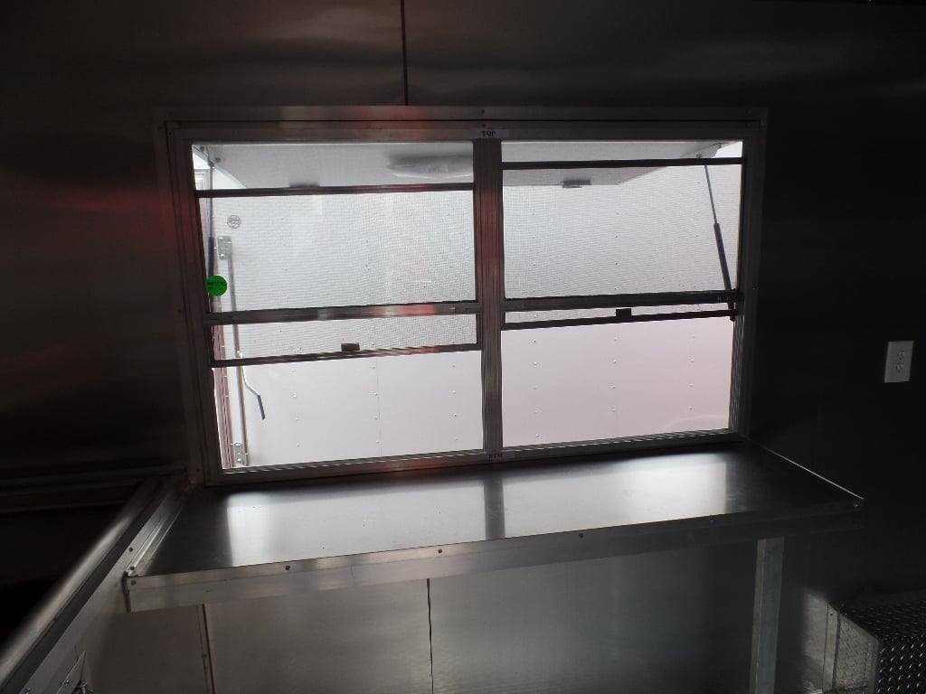 8.5′ x 20′ Concession Food Trailer Red Event Catering — photo 11
