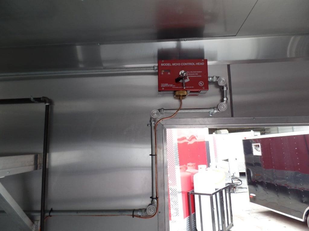 8.5′ x 20′ Concession Food Trailer Red Event Catering — photo 14
