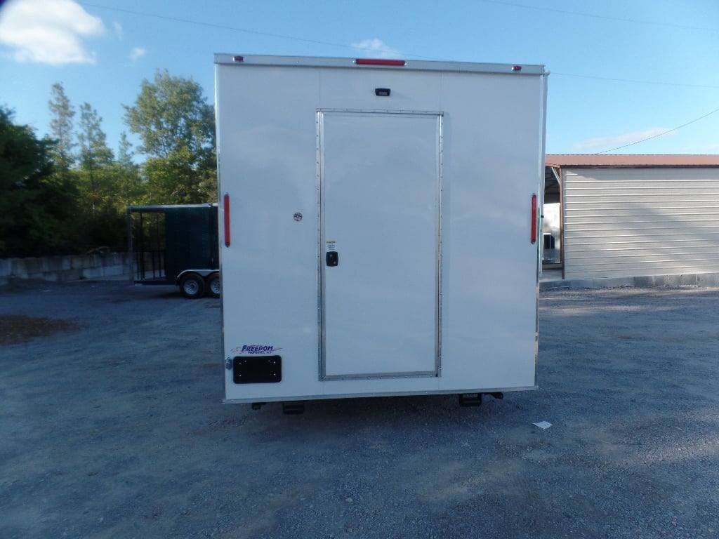 8.5′ x 16′ White Snow Cone Concession Food Trailer — photo 3