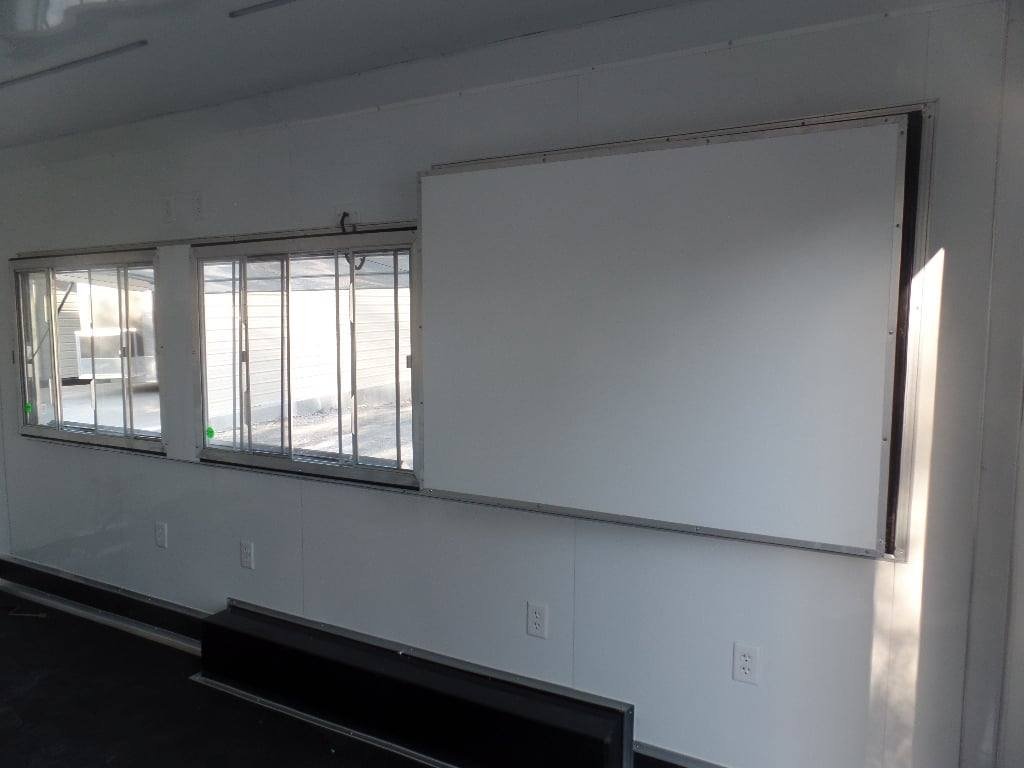 8.5′ x 16′ White Snow Cone Concession Food Trailer — photo 6