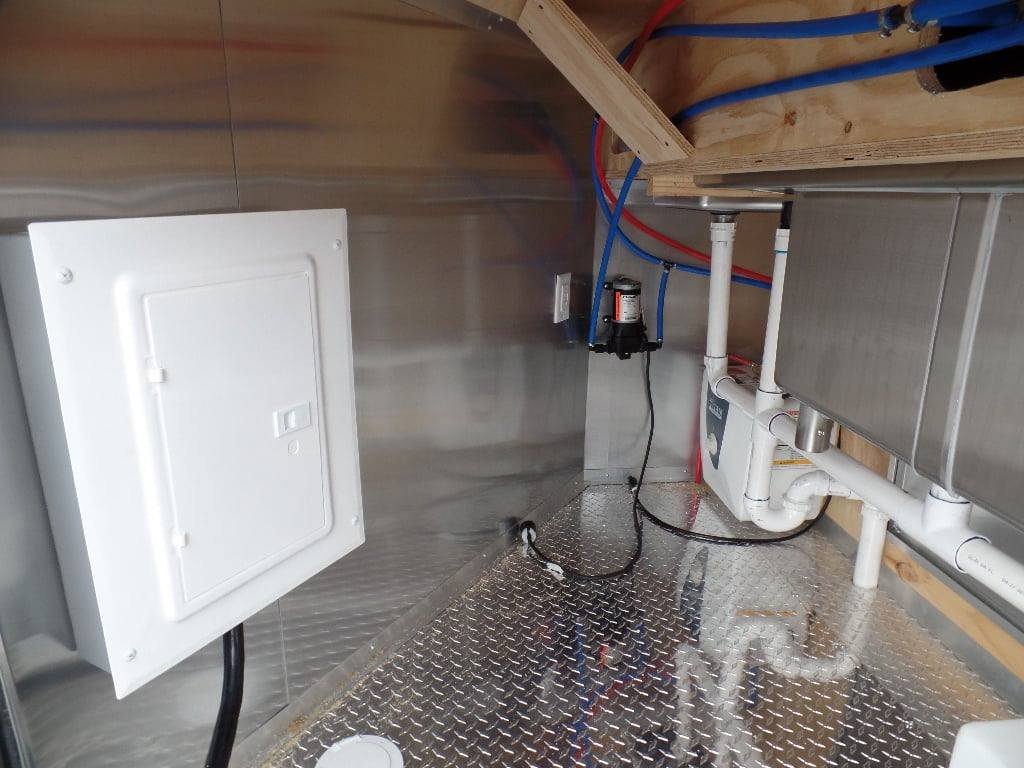 8.5′ x 22′ Red Concession BBQ Food Event Catering Trailer — photo 12