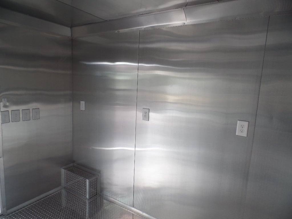 8.5′ x 22′ Red Concession BBQ Food Event Catering Trailer — photo 4