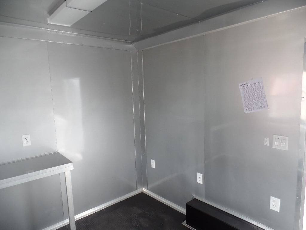 8.5′ x 12′ Concession Food Trailer White Event Catering — photo 2
