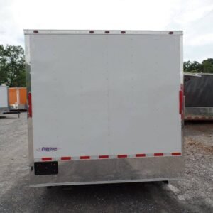 8.5 x 12 white concession trailer with bright exterior - view 15
