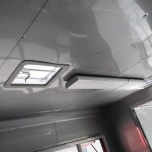 8.5 x 22 Victory Red Trailer with 8-foot window and full-length awning - view 10