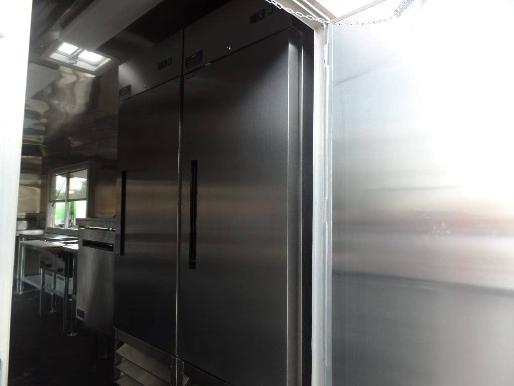 8.5′ x 20′ Red Concession Food Trailer With Appliances — photo 4
