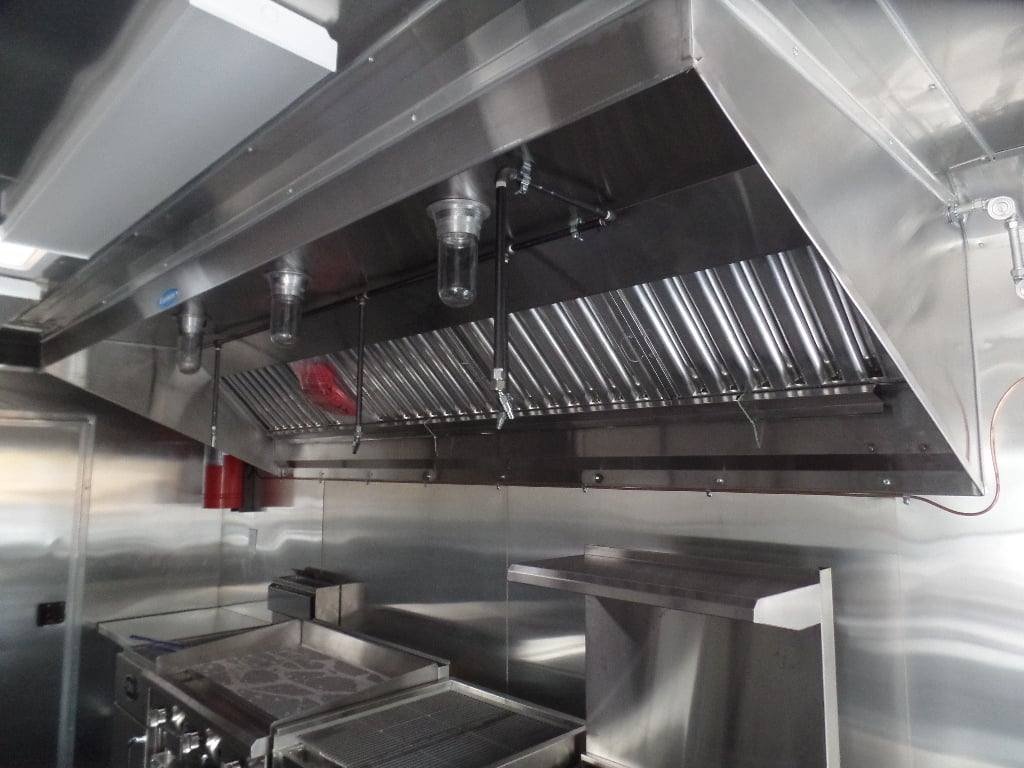 8.5′ x 20′ Red Concession Food Trailer With Appliances — photo 14