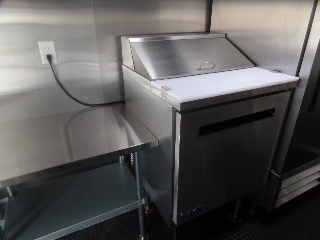 8.5′ x 20′ Red Concession Food Trailer With Appliances — photo 10