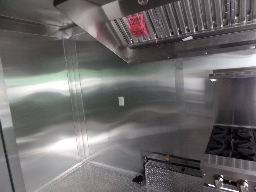 8.5′ x 18′ Concession Food White Trailer With Appliances — photo 5