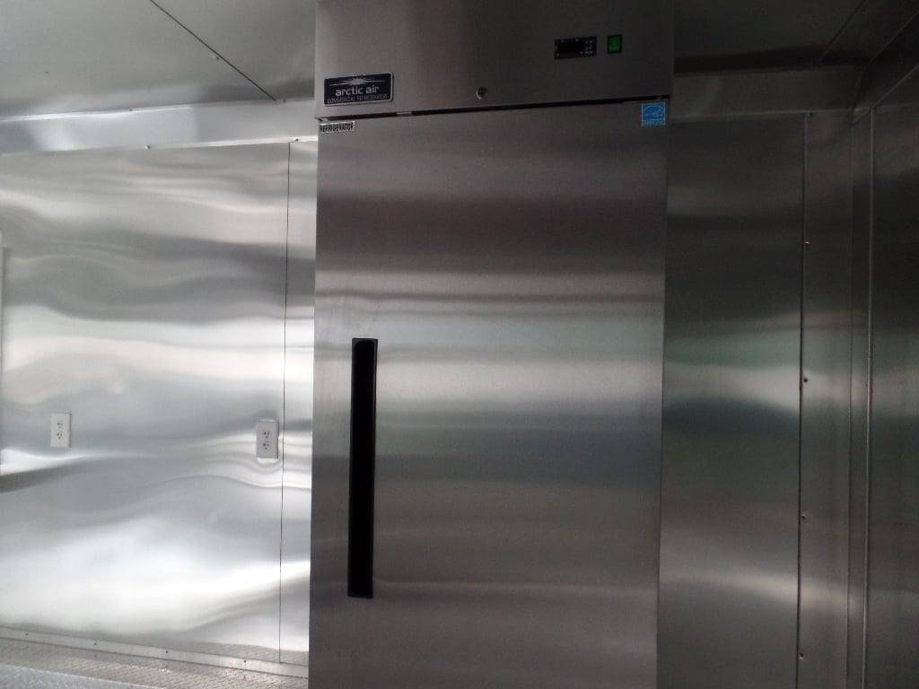 8.5′ x 18′ Concession Food White Trailer With Appliances — photo 11