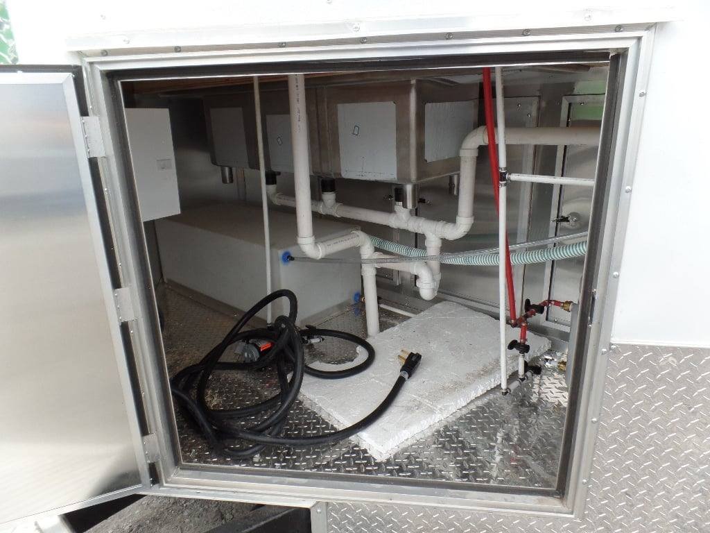 8.5′ x 18′ Concession Food White Trailer With Appliances — photo 6