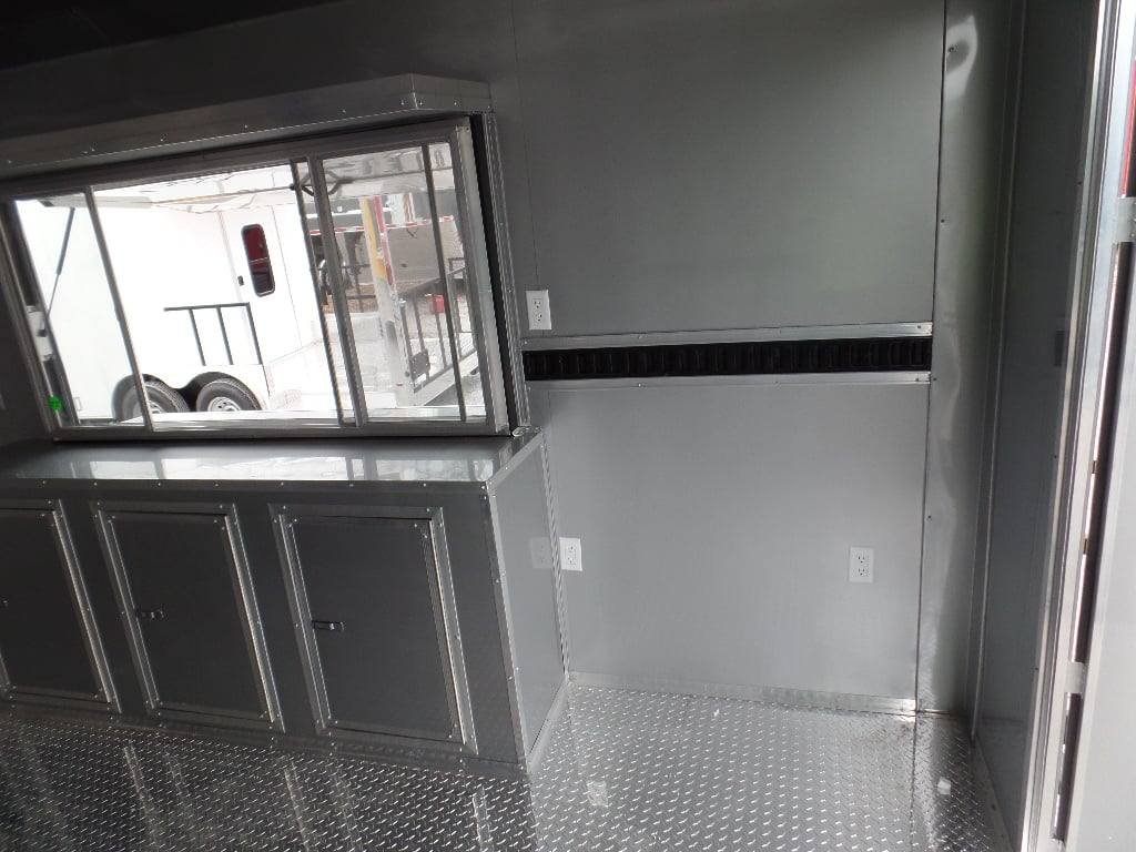 8.5′ x 24′ Concession Food Trailer Yellow Event Catering — photo 8