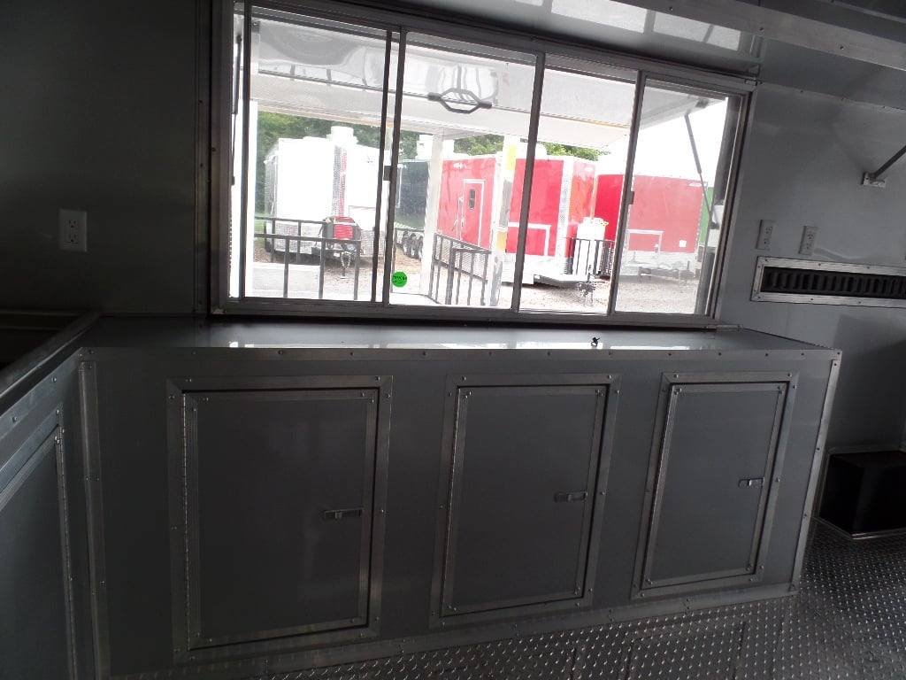 8.5′ x 24′ Concession Food Trailer Yellow Event Catering — photo 10