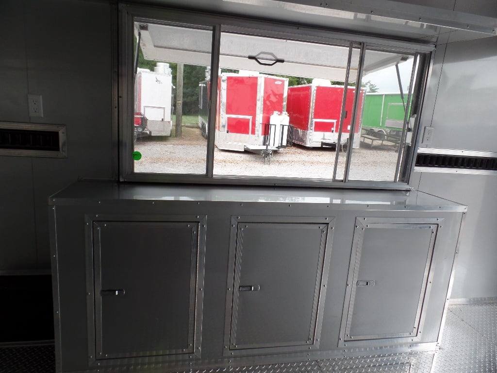 8.5′ x 24′ Concession Food Trailer Yellow Event Catering — photo 2