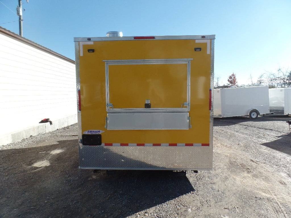 8.5′ x 16′ Yellow Event Concession Food Trailer — photo 13