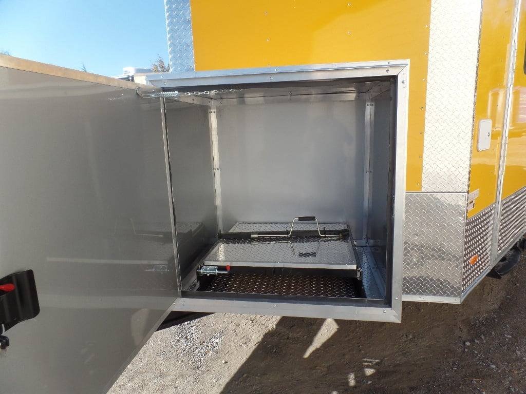 8.5′ x 16′ Yellow Event Concession Food Trailer — photo 12