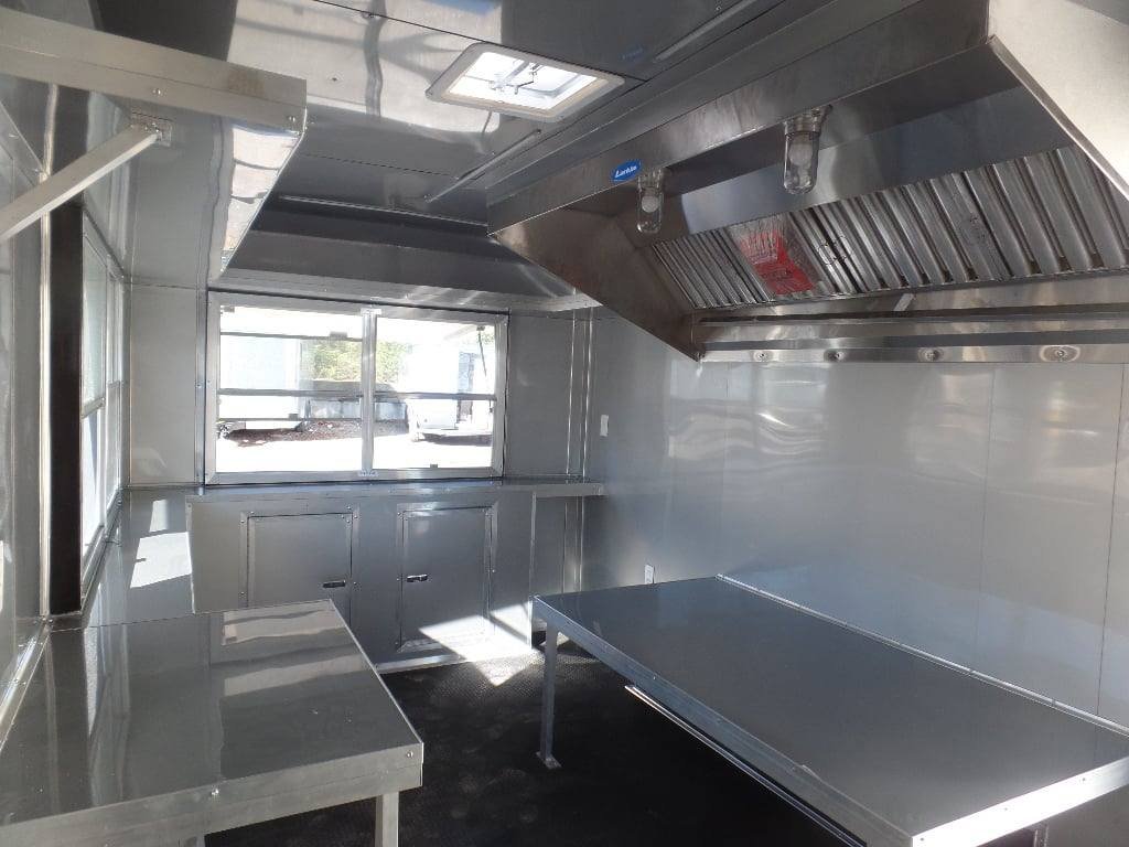 8.5′ x 16′ Yellow Event Concession Food Trailer — photo 10