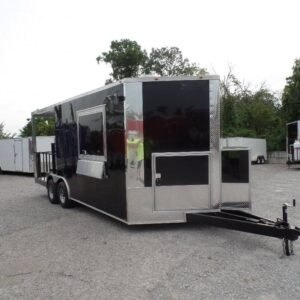 8.5 x 20 black event trailer with mag wheels - view 7