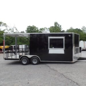 8.5 x 20 black event trailer with mag wheels - view 10