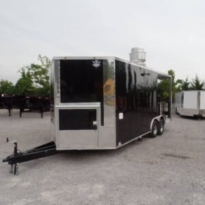 8.5 x 20 black event trailer with mag wheels - view 13