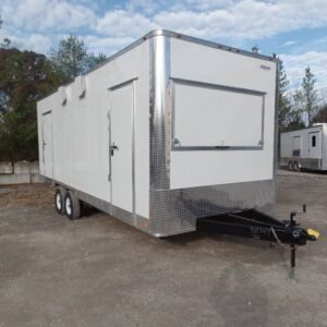 8.5 x 24 Deck Over Trailer with 13-foot commercial grease hood - view 14