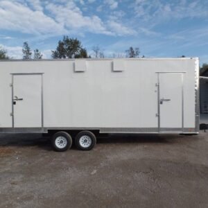 8.5 x 24 Deck Over Trailer with 13-foot commercial grease hood - view 7