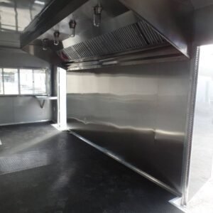 8.5 x 24 Deck Over Trailer with 13-foot commercial grease hood - view 13
