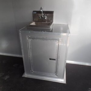 8.5 x 24 Deck Over Trailer with 13-foot commercial grease hood - view 4