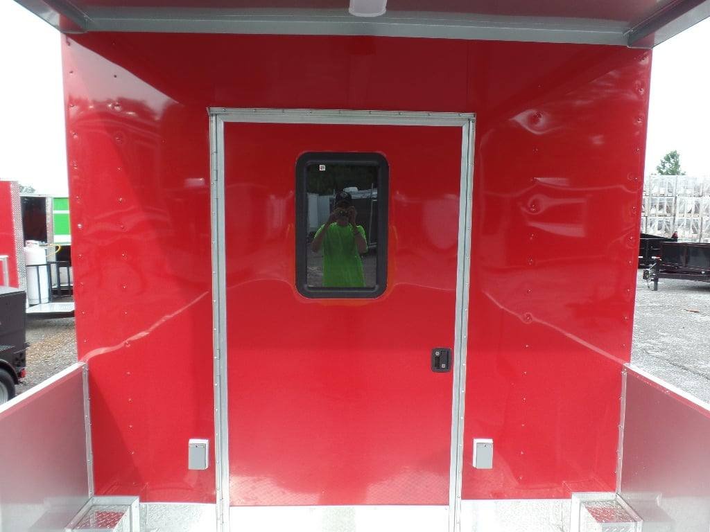 8.5′ x 26′ Concession Food Trailer Red BBQ Event Catering — photo 14