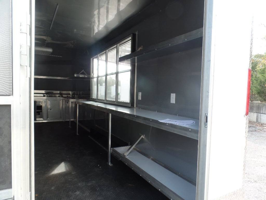 8.5′ x 24′ White Concession Food Event Trailer — photo 5