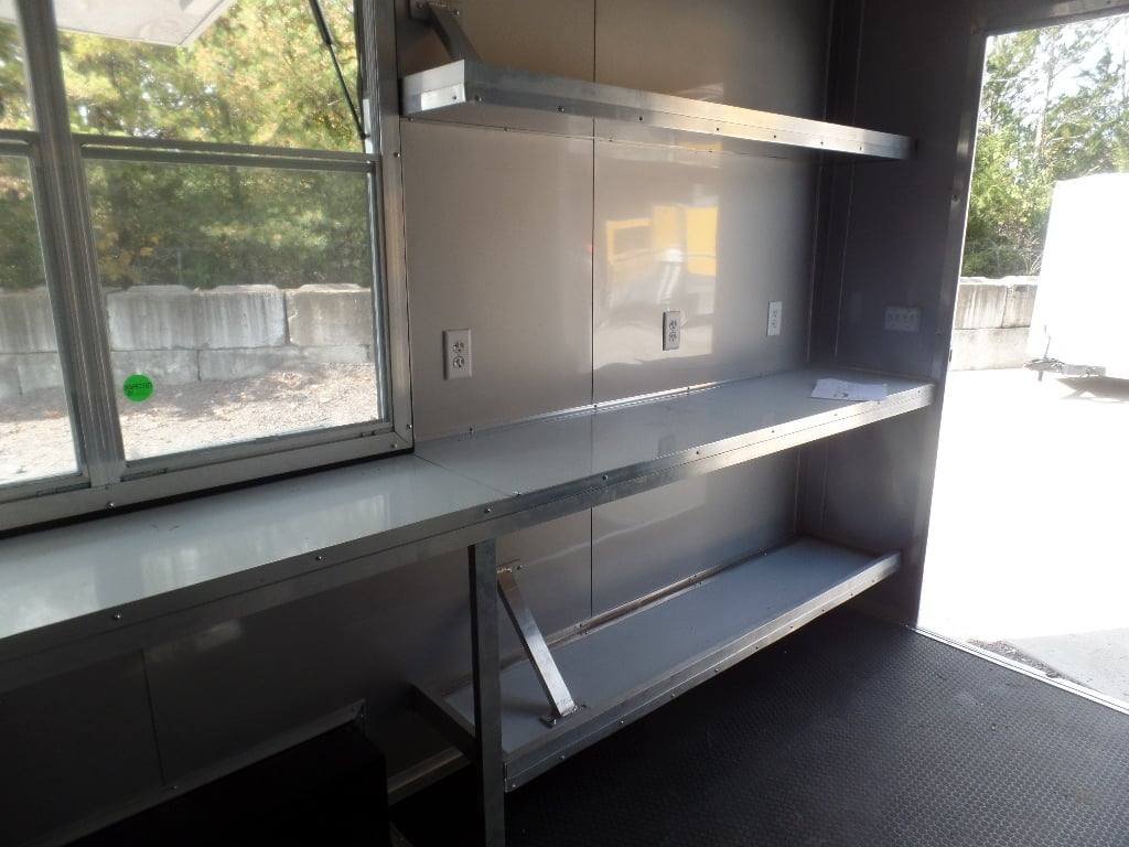 8.5′ x 24′ White Concession Food Event Trailer — photo 10