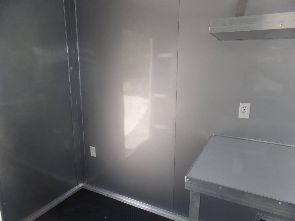 8.5′ x 24′ White Concession Food Event Trailer — photo 8