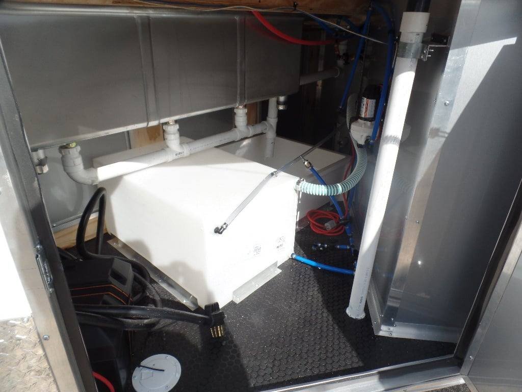 8.5′ x 24′ White Concession Food Event Trailer — photo 12