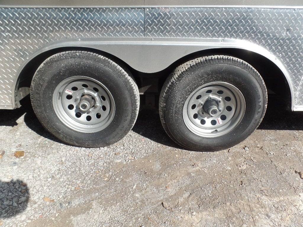 8.5′ x 20′ Light Pewter Vending Concession Food Trailer — photo 13