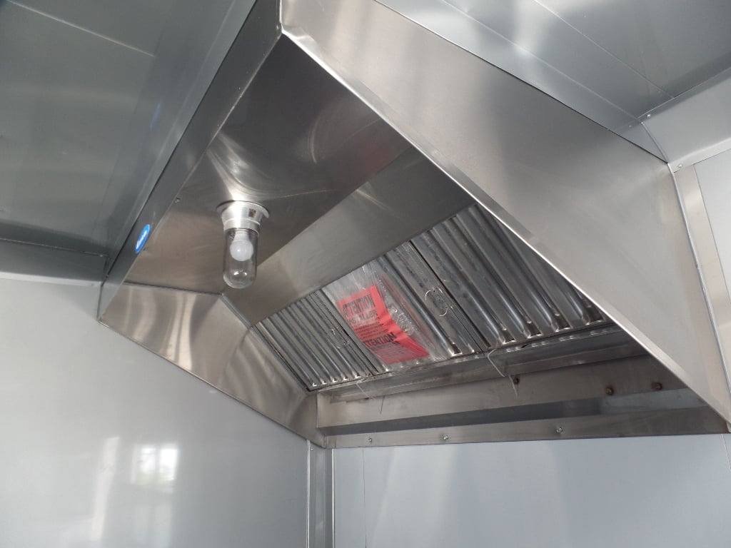8.5′ x 20′ Light Pewter Vending Concession Food Trailer — photo 14