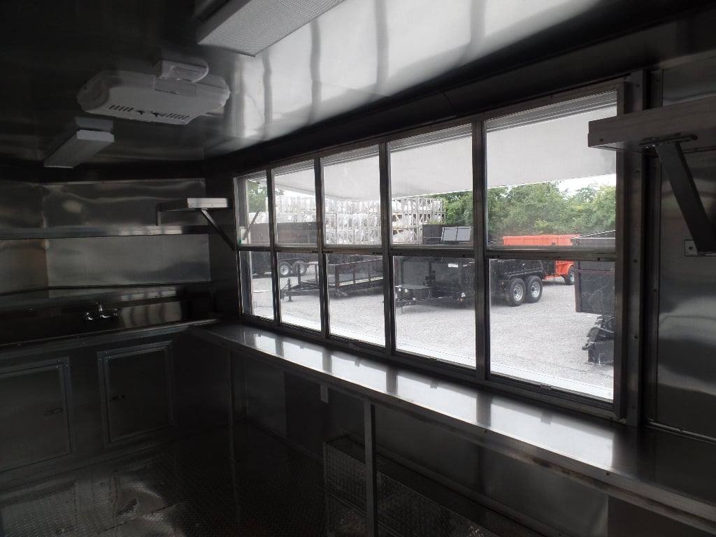 8.5′ x 16′ Concession Food Trailer White Event Catering — photo 3