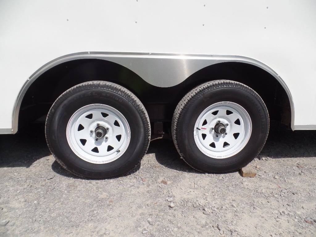 8.5′ x 18′ Concession Trailer White Food Event Catering — photo 4