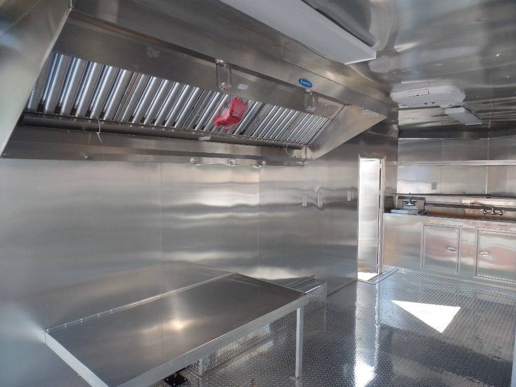 8.5′ x 20′ Concession Food Trailer White Event Catering — photo 6