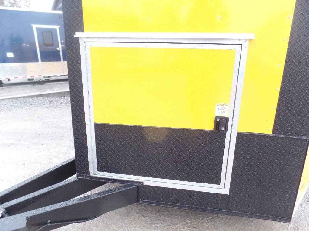 8.5′ x 20′ Penske Yellow Food Concession Trailer — photo 14