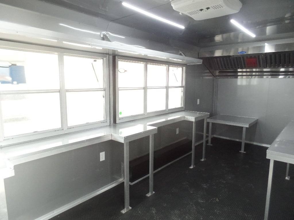 8.5′ x 20′ Penske Yellow Food Concession Trailer — photo 13