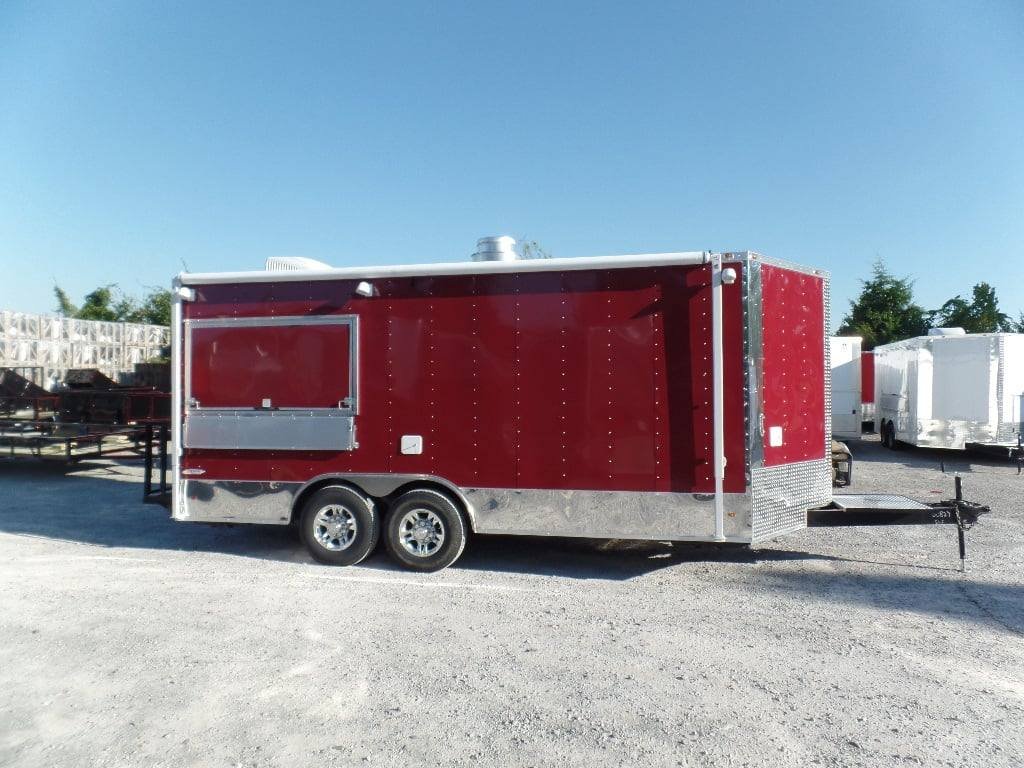 8.5′ x 18′ Concession Food Trailer Brandy Wine Event Catering — photo 5