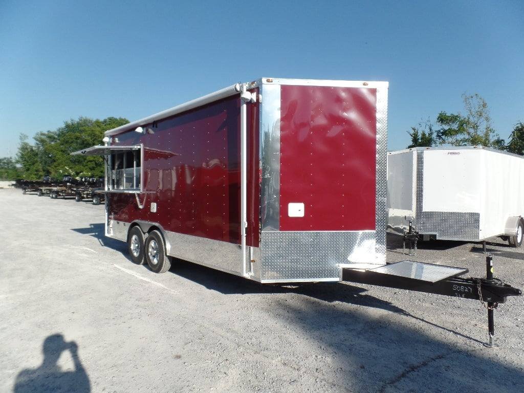 8.5′ x 18′ Concession Food Trailer Brandy Wine Event Catering — photo 9