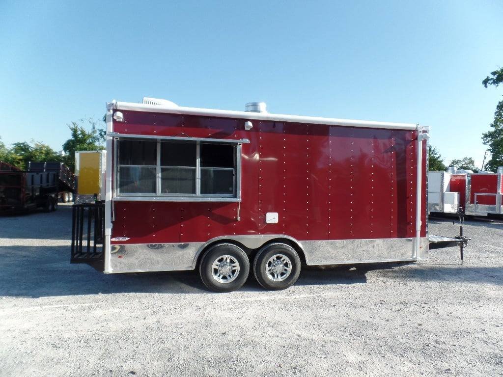 8.5′ x 18′ Concession Food Trailer Brandy Wine Event Catering — photo 11