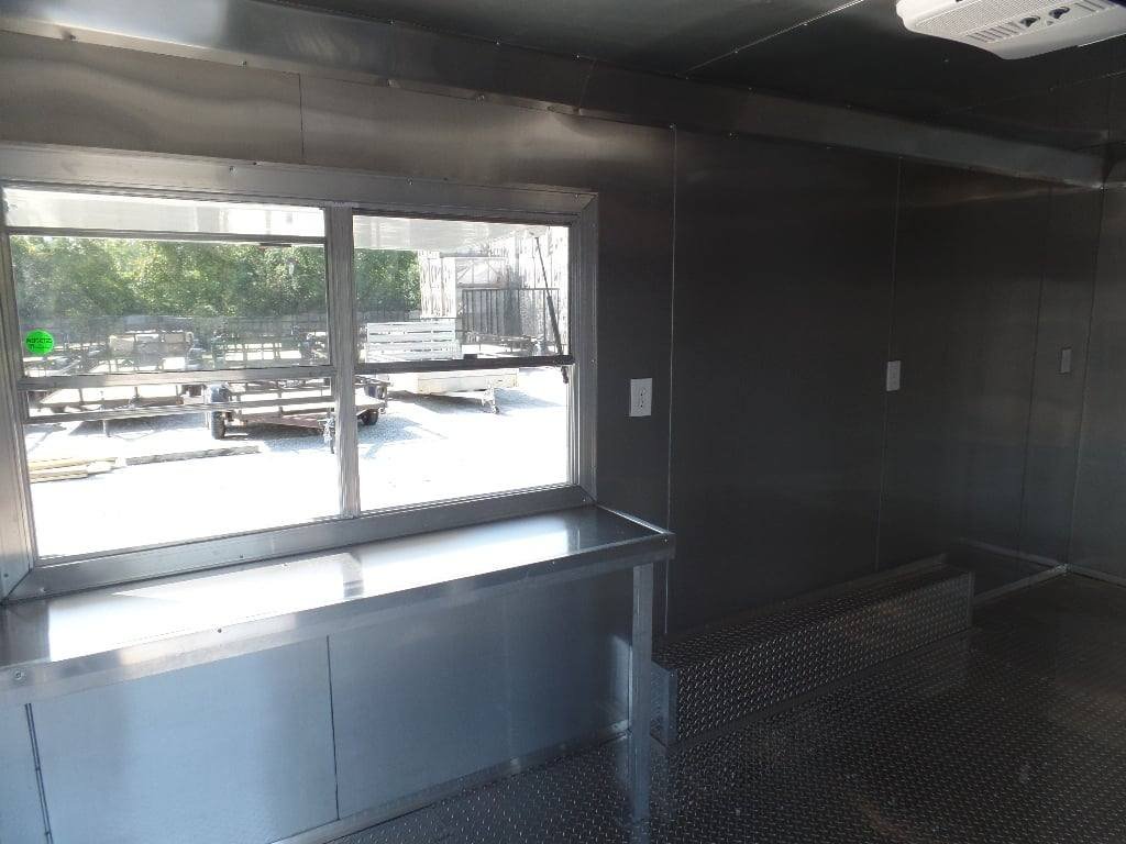 8.5′ x 18′ Concession Trailer Lime Green Event Catering — photo 10